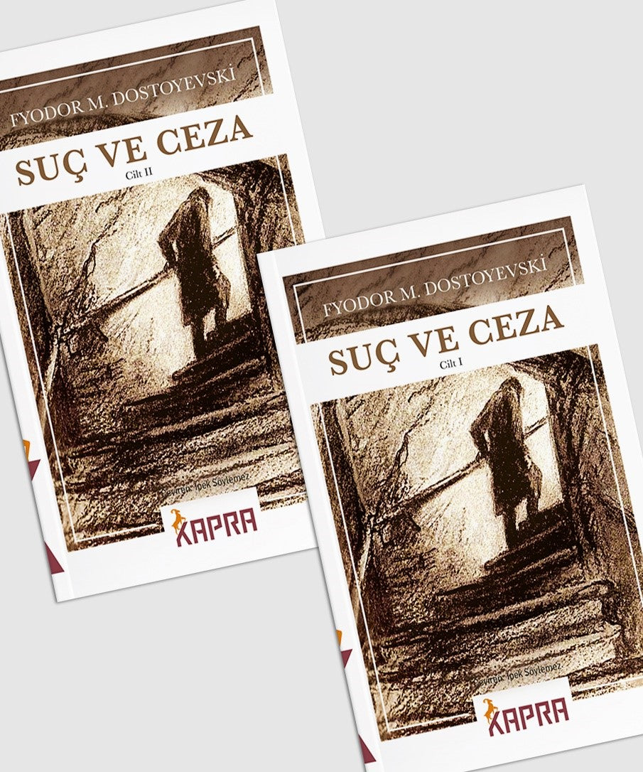 Suç ve Ceza (2 Cilt) - Fyodor Mihailoviç Dostoyevski kitap kapağı