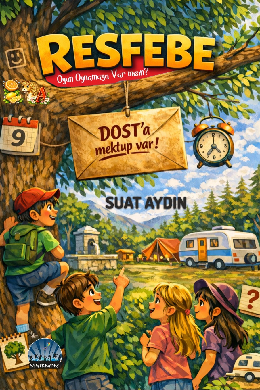 Resfebe Oyun Oynamaya Var mısın? - Suat Aydın kitap kapağı