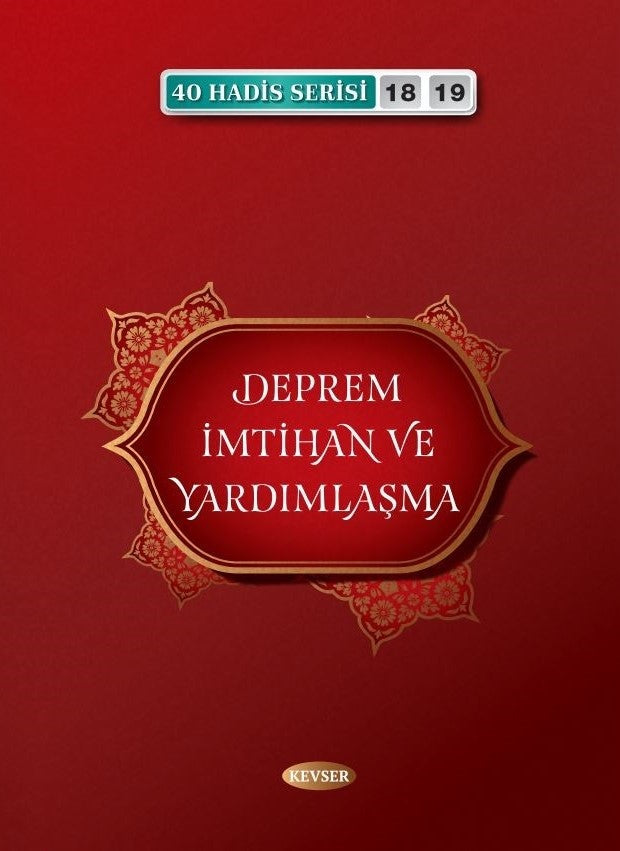 Deprem İmtihan ve Yardımlaşma - Musa Aydın kitap kapağı