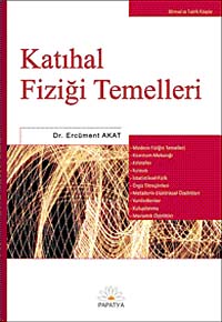 Katıhal Fiziği Temelleri - Dr. Ercüment Akat kitap kapağı