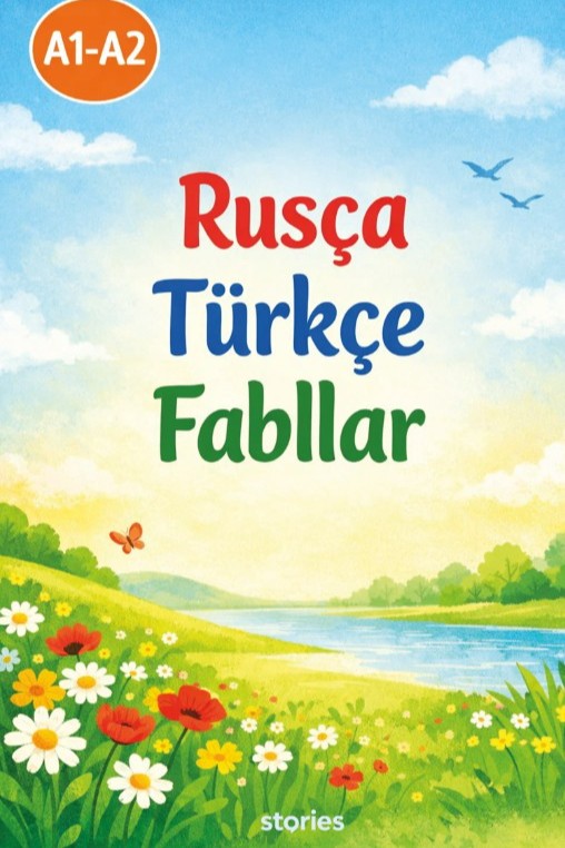 A1-A2 Rusça Türkçe Fabllar - Kolektif kitap kapağı