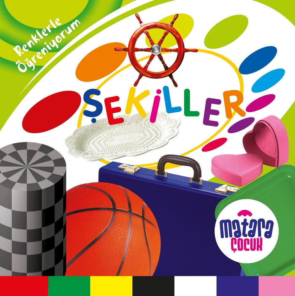 Şekiller (Renklerle Öğreniyorum) - Kolektif kitap kapağı