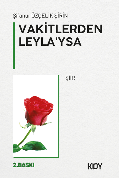 Vakitlerden Leyla'ysa - Şifanur Özçelik Şirin kitap kapağı
