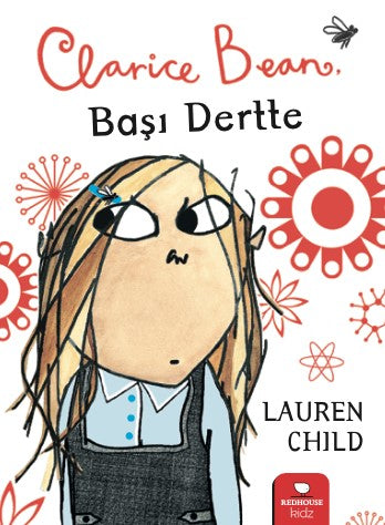 Clarice Bean, Başı Dertte - Lauren Child kitap kapağı