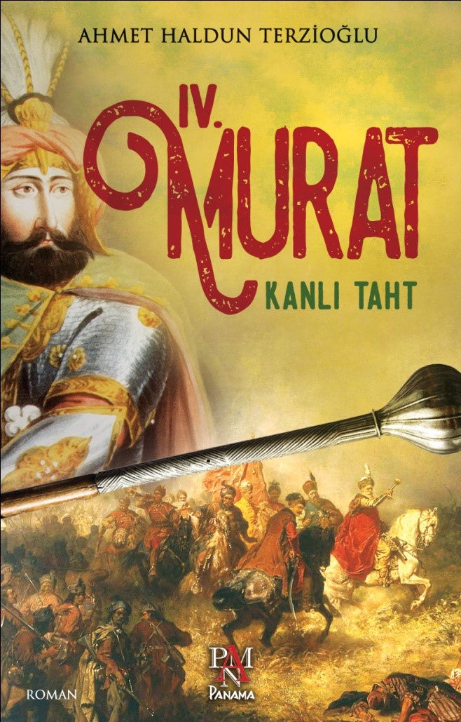 4. Murat Kanlı Taht - Ahmet Haldun Terzioğlu kitap kapağı