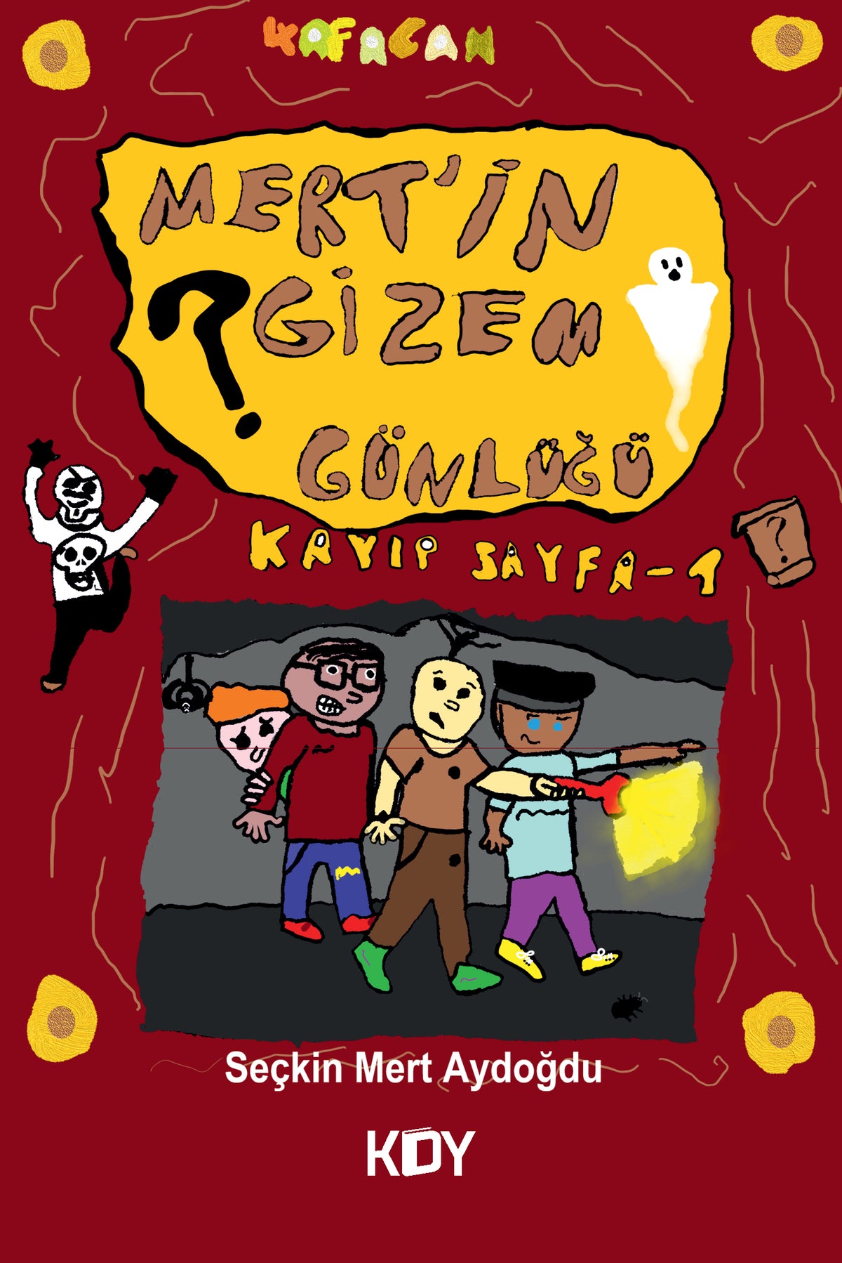 4 Afacan: Mert'in Gizem Günlüğü - Seçkin Mert Aydoğdu kitap kapağı