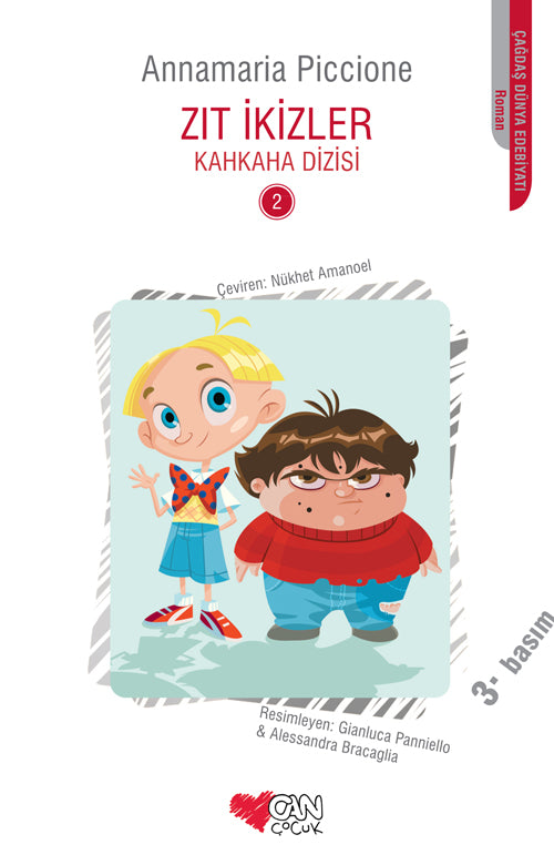 Kahkaha Dizisi 2: Zıt İkizler - Annamaria Piccione kitap kapağı