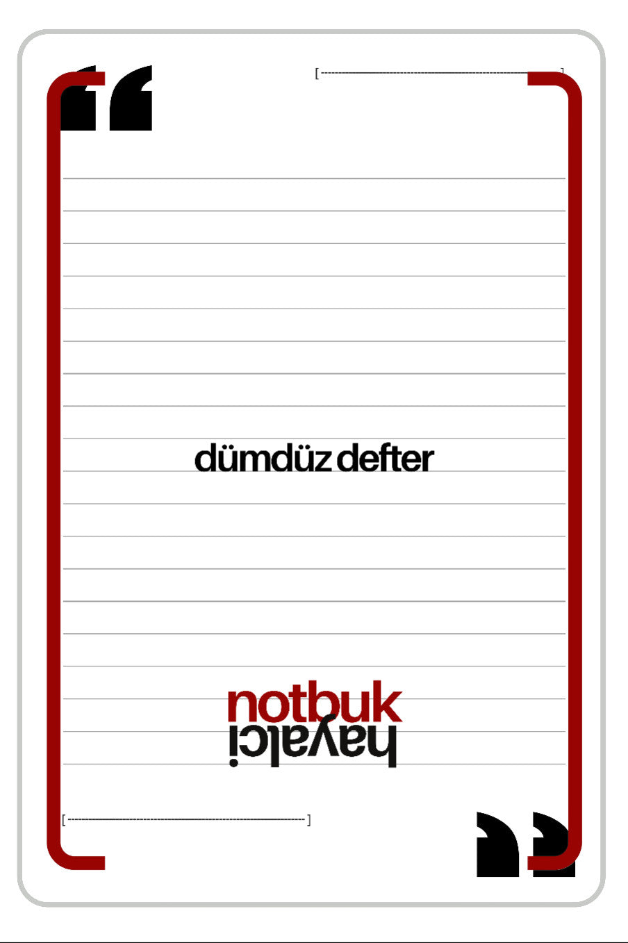 Dümdüz Defter Ajanda - Notbuk Hayalci Notbuk - Kolektif kitap kapağı