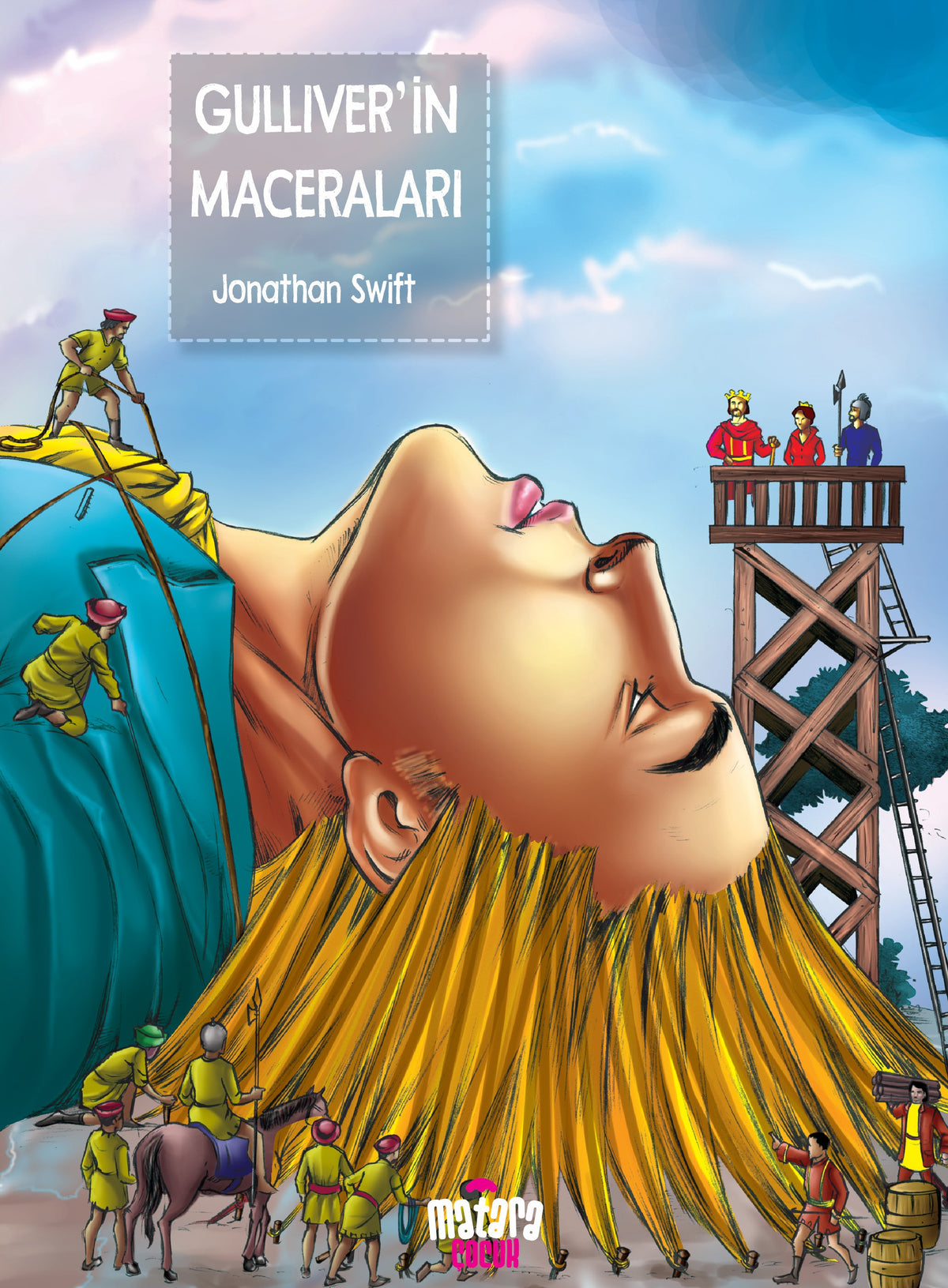 Gulliver'in Maceraları / Çizgi Roman Klasikler - Jonathan Swift kitap kapağı
