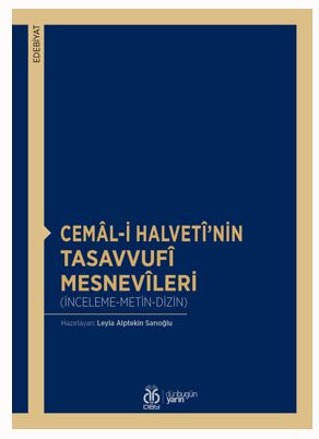 Cemal-i Halveti'nin Tasavvufi Mesnevileri - Leyla Alptekin Sarıoğlu kitap kapağı