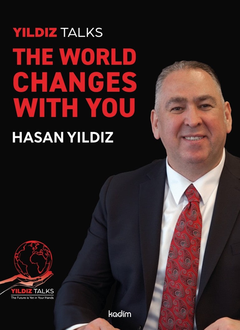 Yıldız Talks The World Changes Wıth You - Hasan Yıldız kitap kapağı