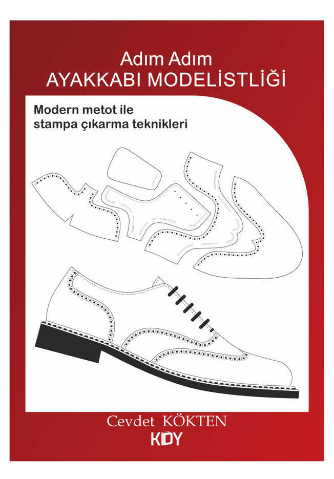 Adım Adım Ayakkabı Modelistliği - Cevdet Kökten kitap kapağı
