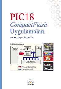 PIC18 CompactFlash Uygulamaları - Doç. Dr. Doğan İbrahim kitap kapağı