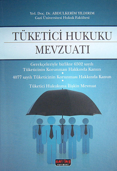 Tüketici Hukuku Mevzuatı - Dr. Abdulkerim Yıldırım kitap kapağı