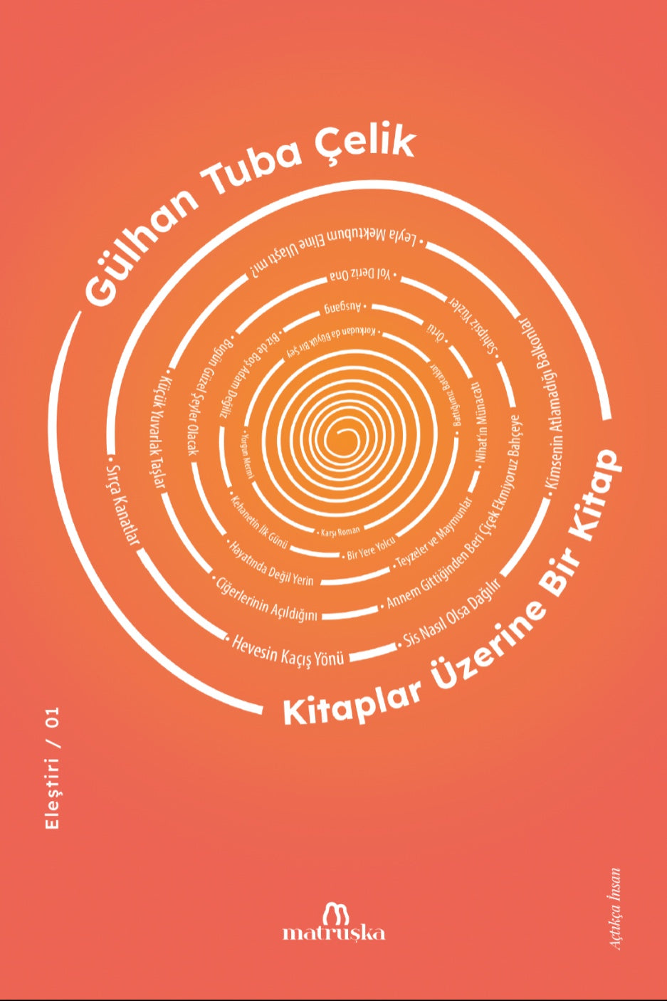 Kitaplar Üzerine Bir Kitap - Gülhan Tuba Çelik kitap kapağı