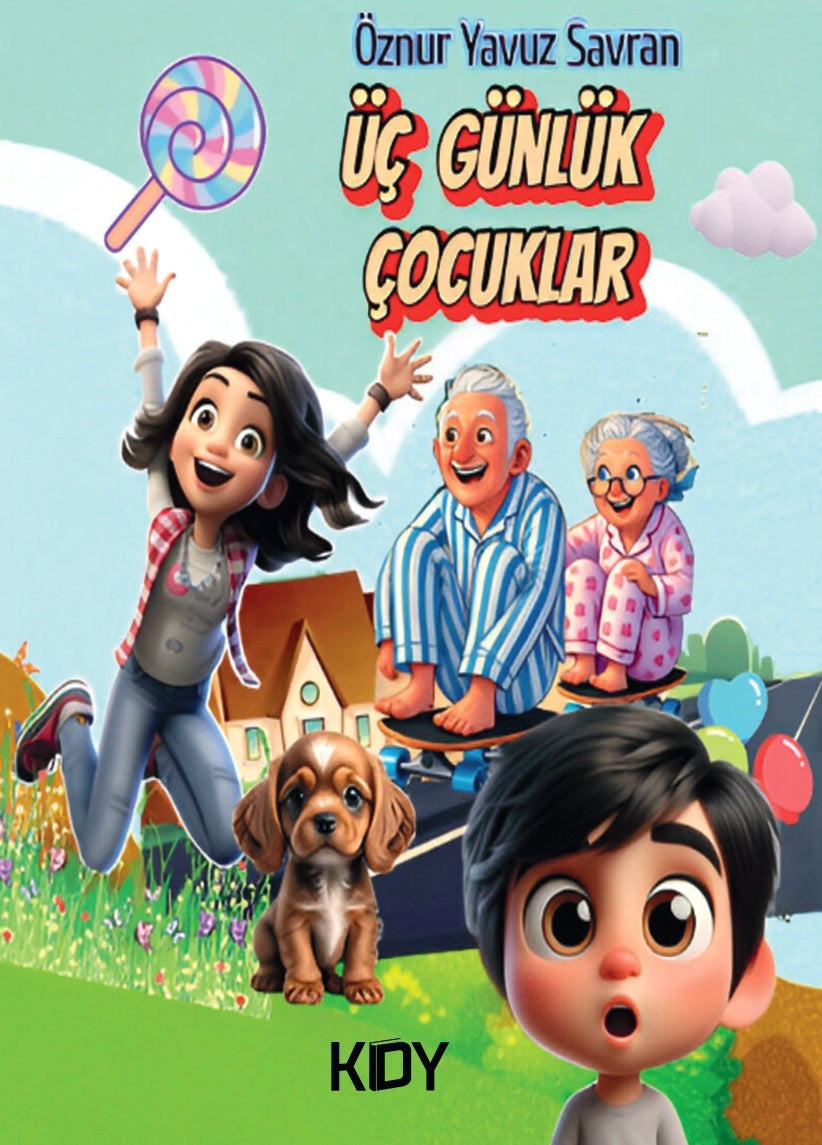 Üç Günlük Çocuklar - Öznur Yavuz Savran kitap kapağı