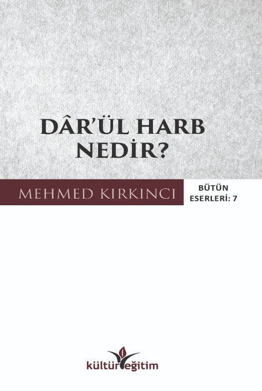 Dar'ül Harb Nedir? - Mehmed Kırkıncı kitap kapağı