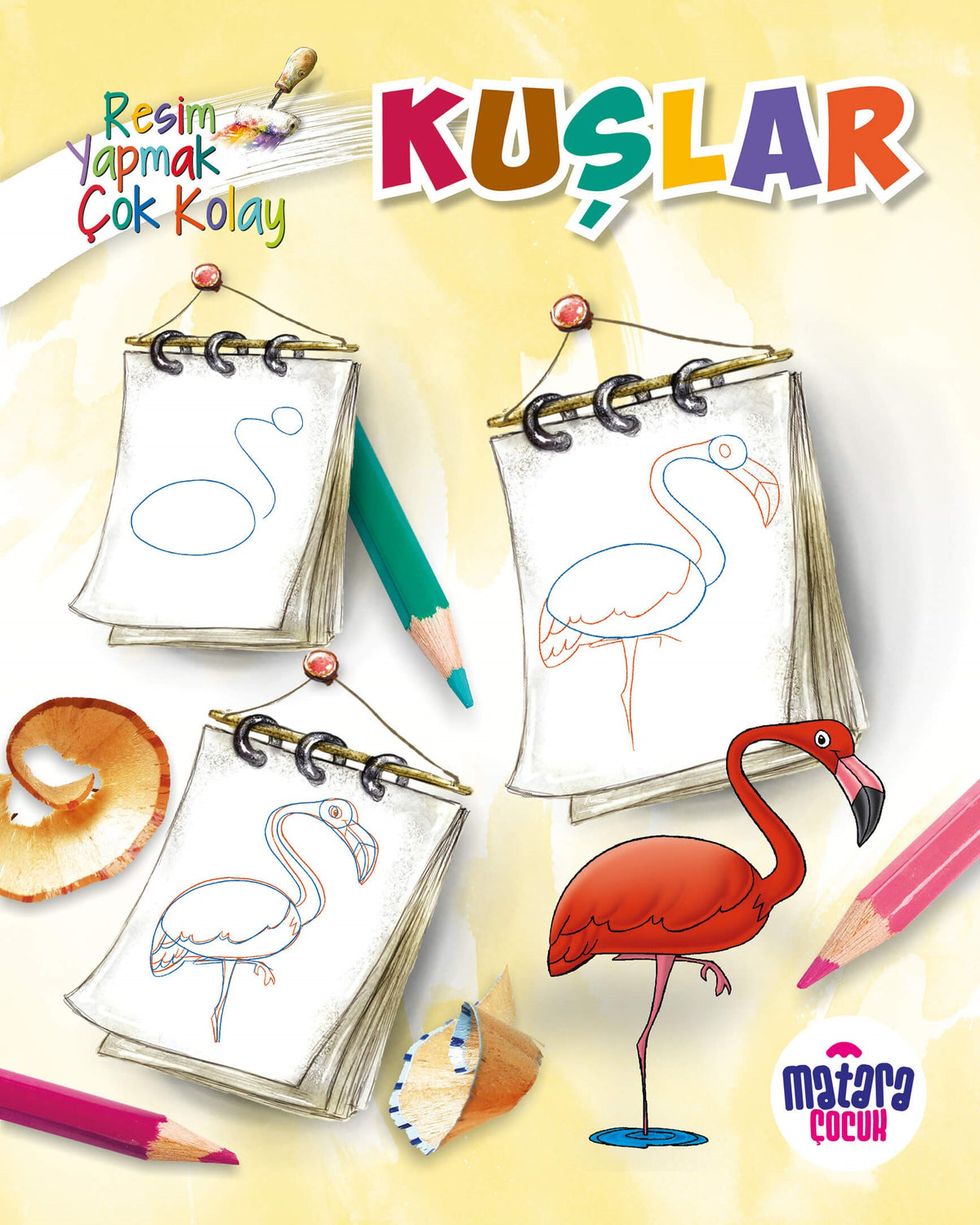 Kuşlar (Resim Yapmak Çok Kolay) - Kolektif kitap kapağı