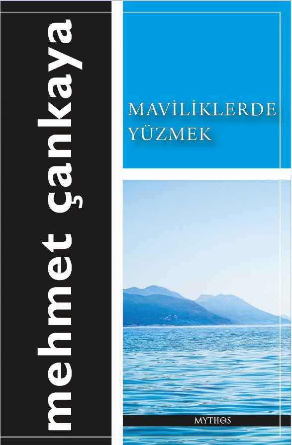 Maviliklerde Yüzmek - Mehmet Çankaya kitap kapağı