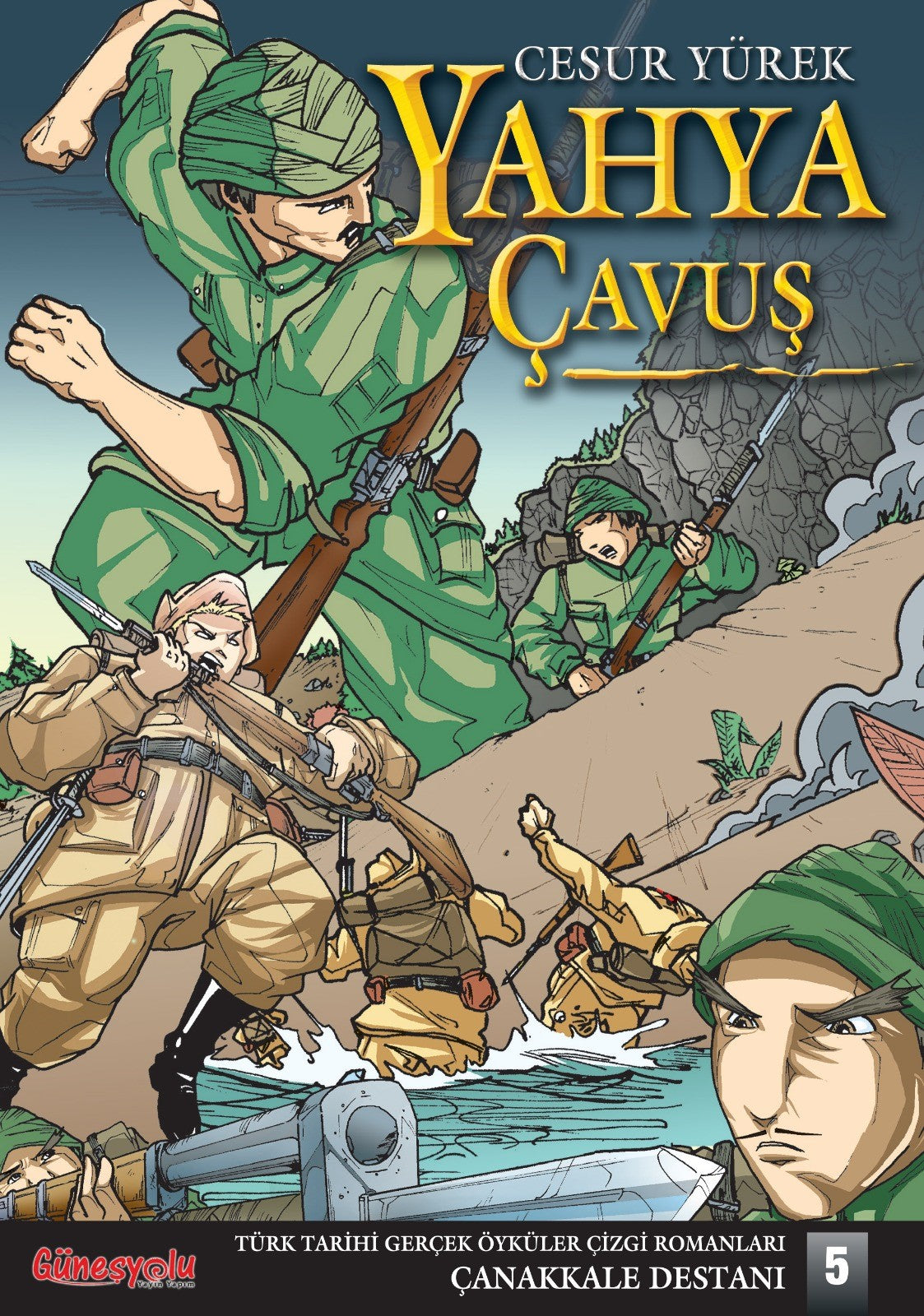 Cesur Yürek Yahya Çavuş - Suat Turgut kitap kapağı