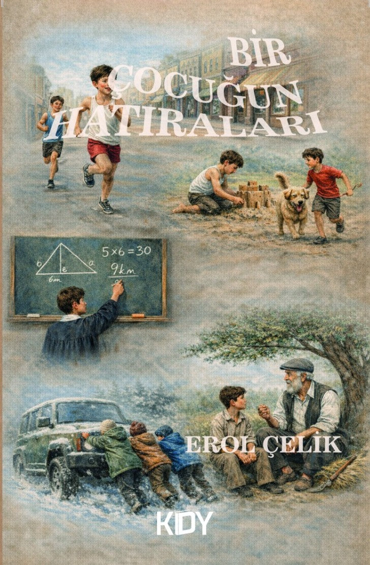 Bir Çocuğun Hatıraları - Erol Çelik kitap kapağı
