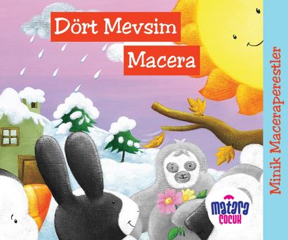 Minik Maceraperestler – Dört Mevsim Macera - Kolektif kitap kapağı