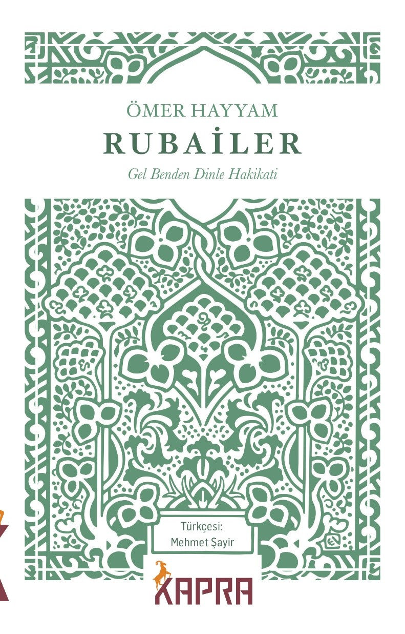 Rubailer - Ömer Hayyam kitap kapağı