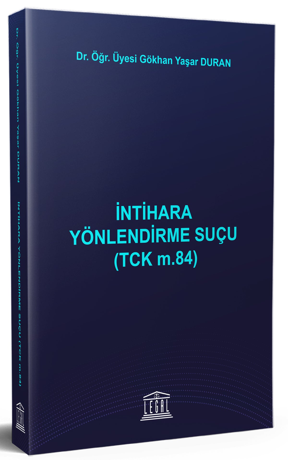 İntihara Yönlendirme Suçu - Gökhan Yaşar Duran kitap kapağı