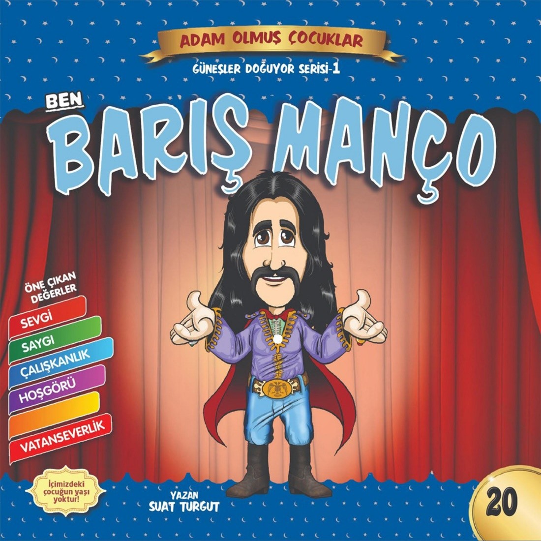 Ben Barış Manço Dünya Adam Olmuş Çocuklar 20 - Serhat Filiz kitap kapağı
