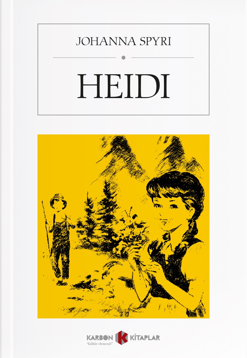 Heidi (Almanca) - Johanna Spyri kitap kapağı