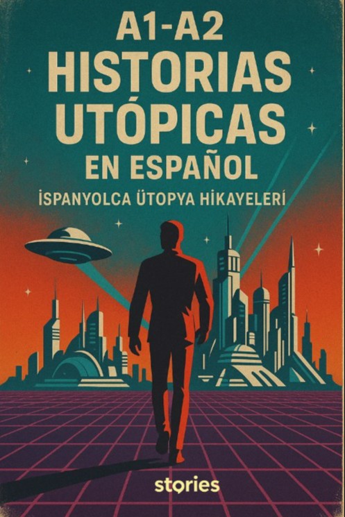 Historias Utópicas En Español A1-A2 İspanyolca Ütopya Hikayeleri - Kolektif kitap kapağı