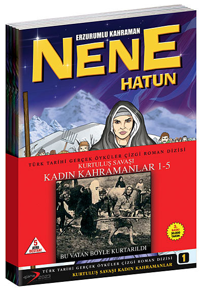 Kadın Kahramanlar Seti (1-5) kitap kapağı