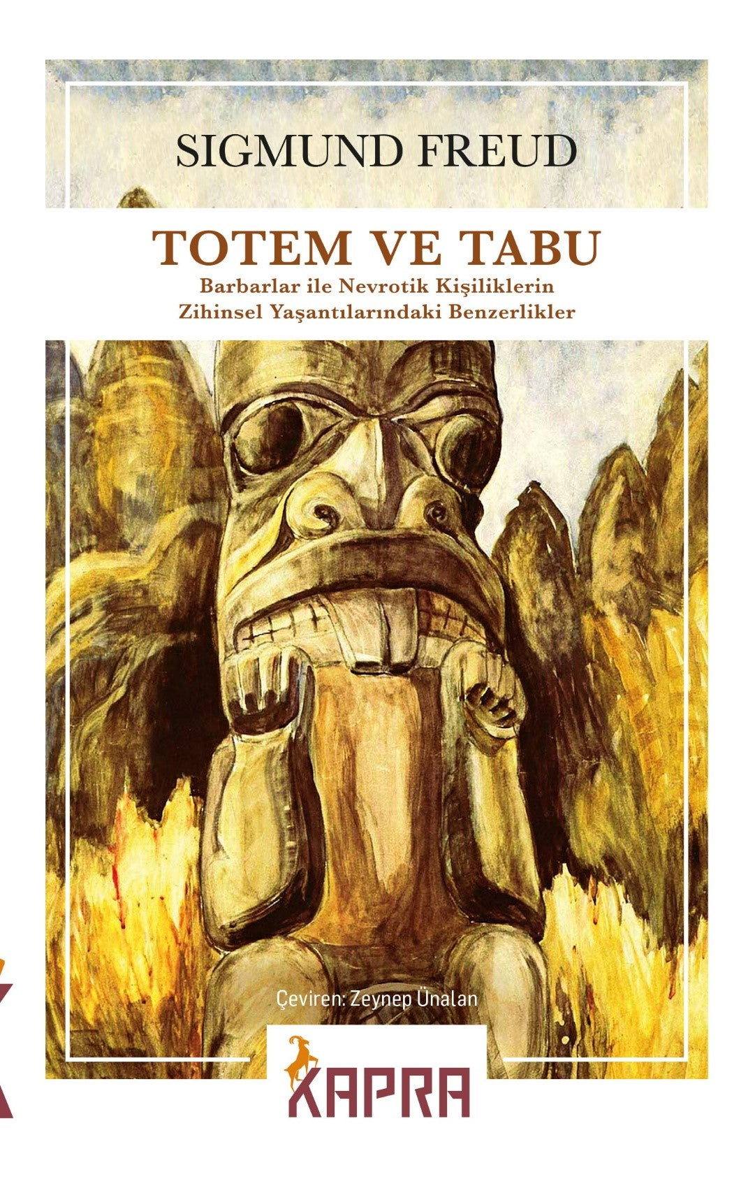 Totem ve Tabu - Sigmund Freud kitap kapağı