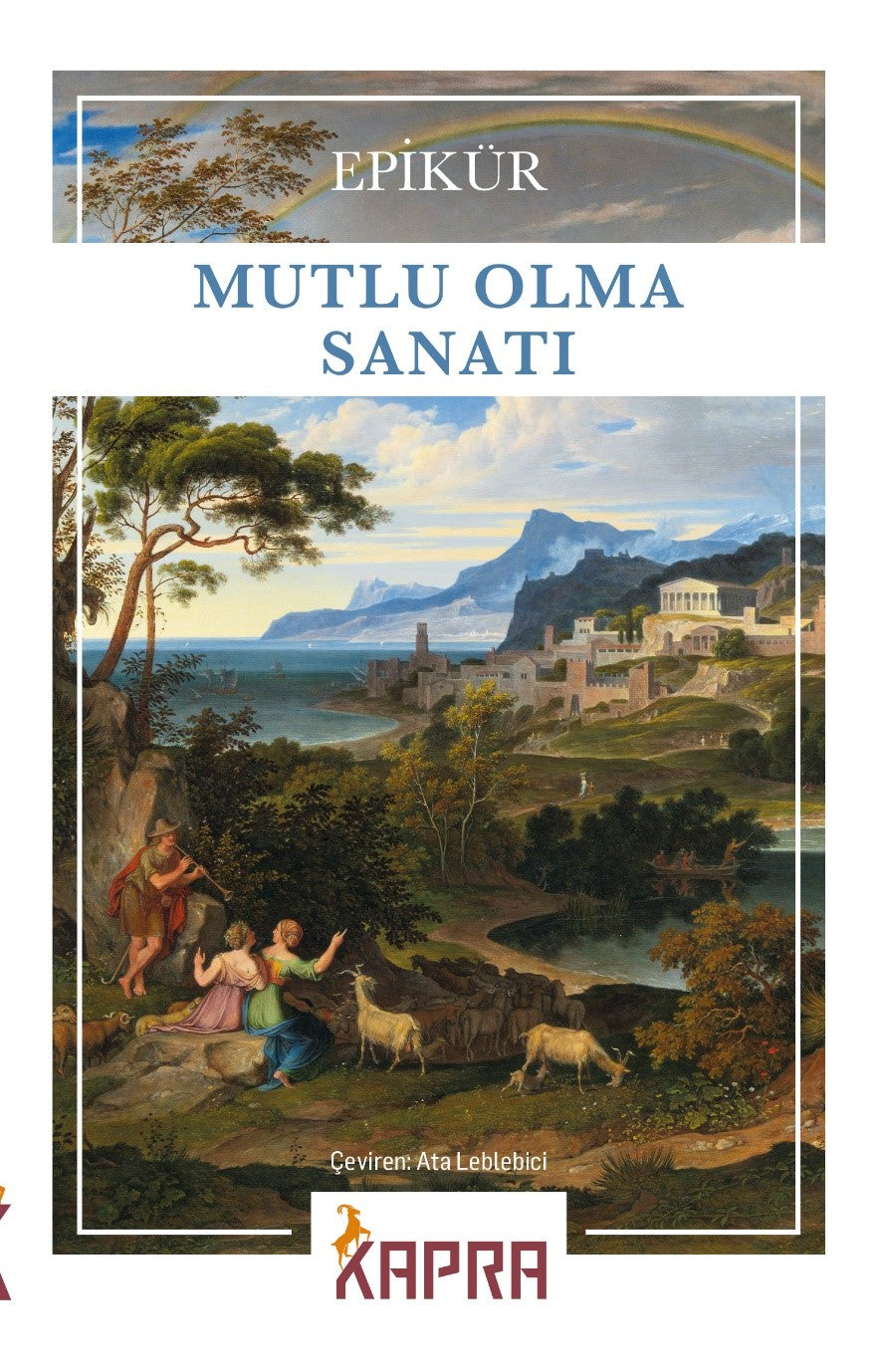 Mutlu Olma Sanatı - Epikür kitap kapağı