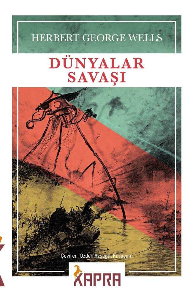 Dünyalar Savaşı - Herbert George Wells kitap kapağı