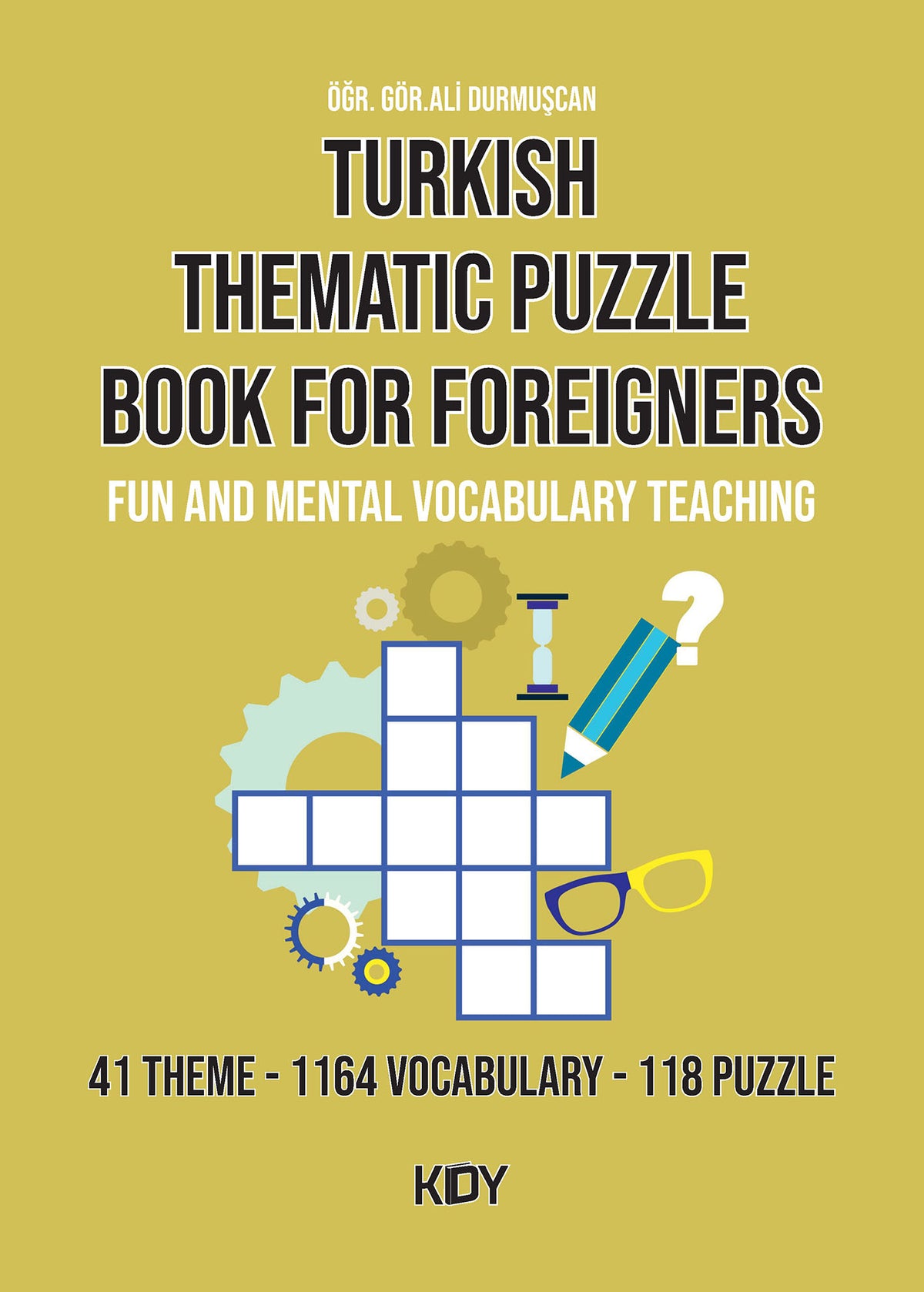 Turkish Thematic Puzzle Book For Foreigners - Öğr. Gör. Ali Durmuşcan kitap kapağı