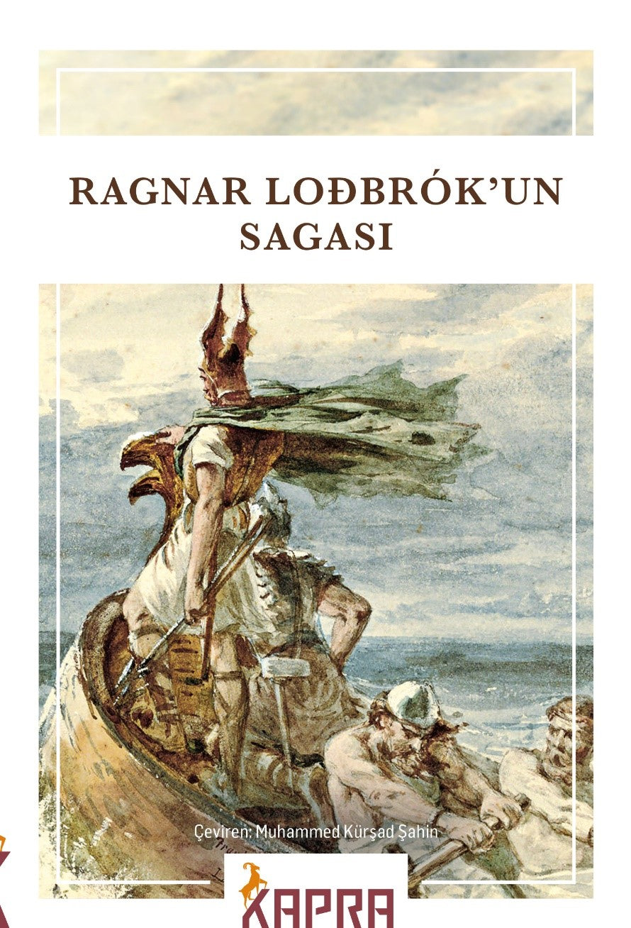 Ragnar Loðbrók'un Sagası - Anonim kitap kapağı