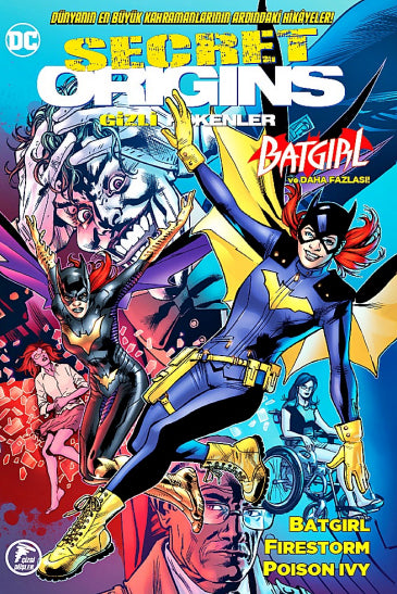 Gizli Kökenler #10 Batgirl, Firestorm, Poison Ivy - Kolektif kitap kapağı