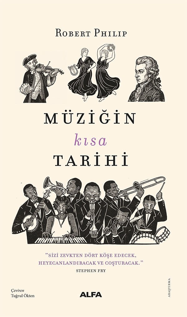 Müziğin Kısa Tarihi - Robert Philip kitap kapağı