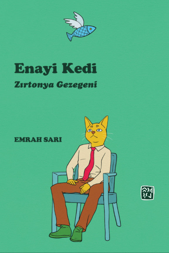 Enayi Kedi Zırtonya Gezegeni - Emrah Sarı kitap kapağı