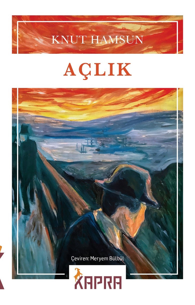 Açlık - Knut Hamsun kitap kapağı