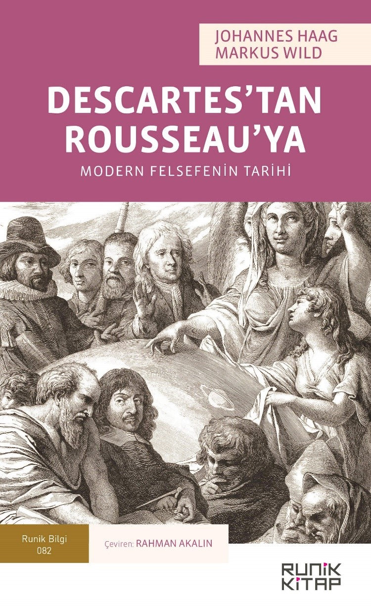 Descartes'tan Rousseau'ya Modern Felsefenin Tarihi - Johannes Haag kitap kapağı