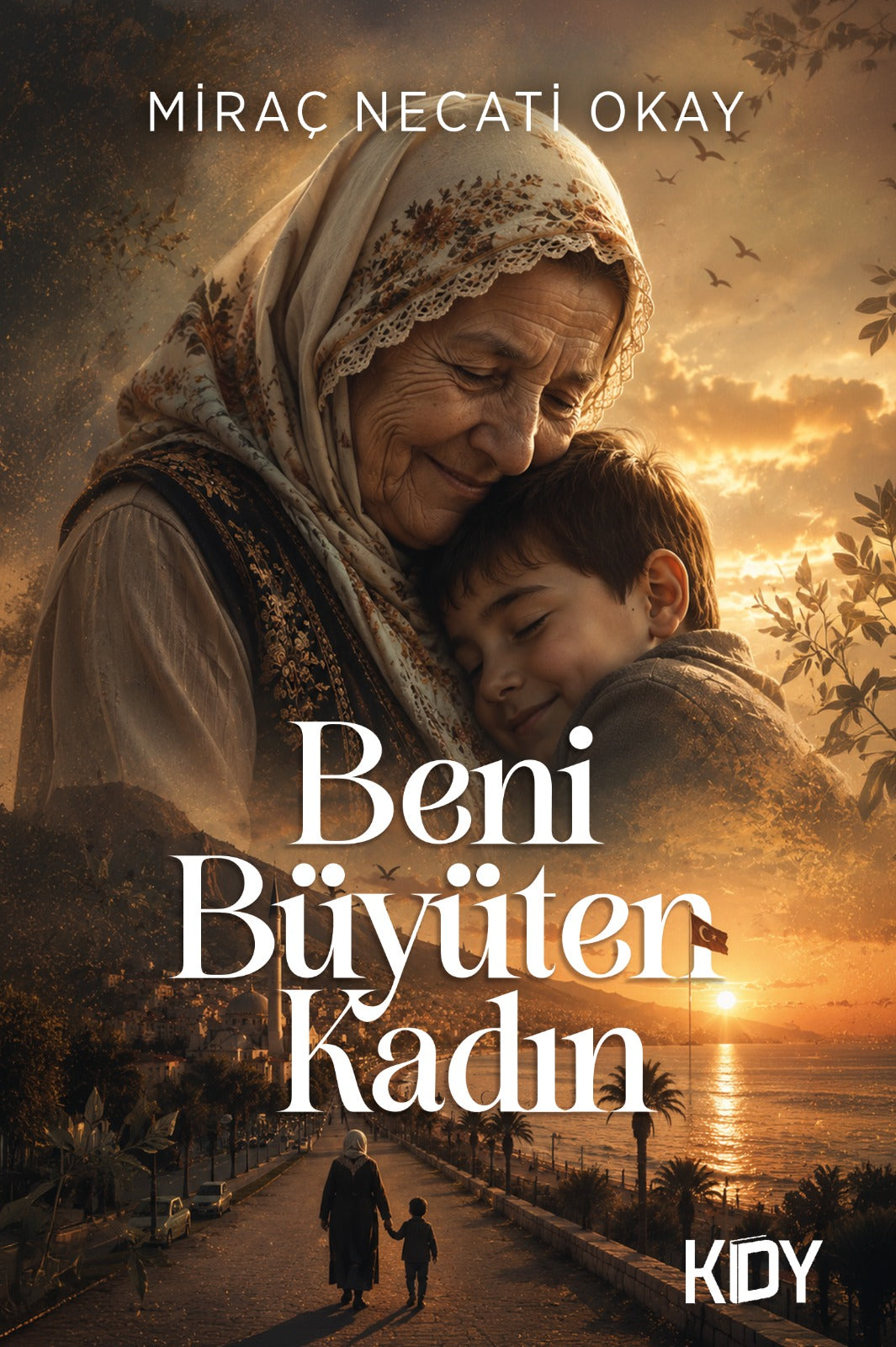 Beni Büyüten Kadın - Miraç Necati Okay kitap kapağı