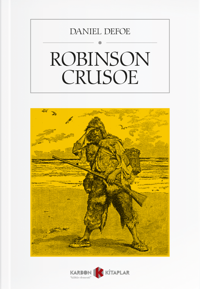 Robinson Crusoe (Almanca) - Daniel Defoe kitap kapağı