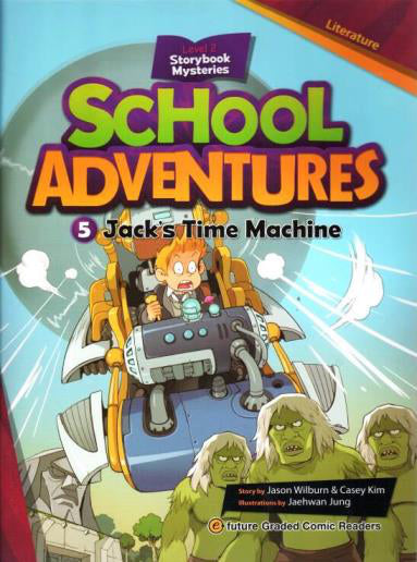 Jack's Time Machine +CD (School Adventures 2) - Jason Wilburn kitap kapağı