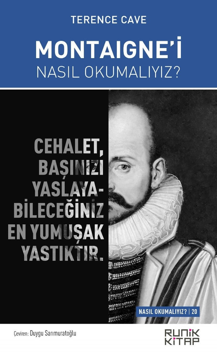 Montaigne'i Nasıl Okumalıyız? - Terence Cave kitap kapağı