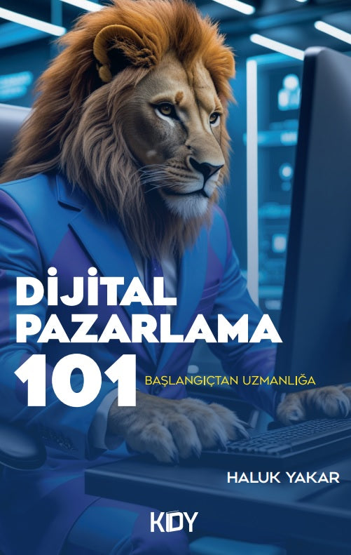 Dijital Pazarlama 101 - Haluk Yakar kitap kapağı