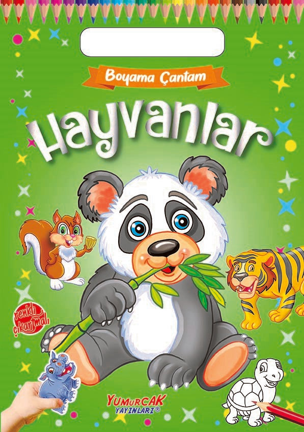 Hayvanlar / Boyama Çantam 2 - Süleyman Özkonuk kitap kapağı