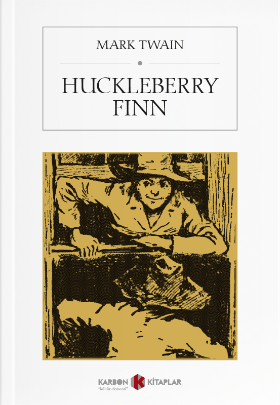 Huckleberry Finn - Mark Twain kitap kapağı