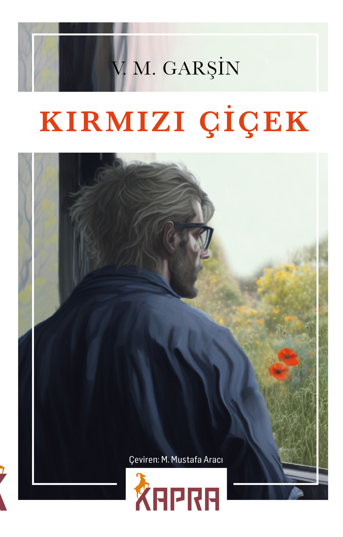 Kırmızı Çiçek - Vsevolod Garshin kitap kapağı